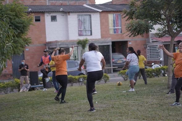 actividad física en barrios