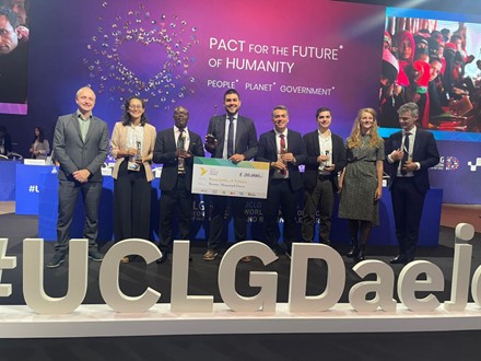 Palmira ganó el Premio Internacional de Paz CGLU!