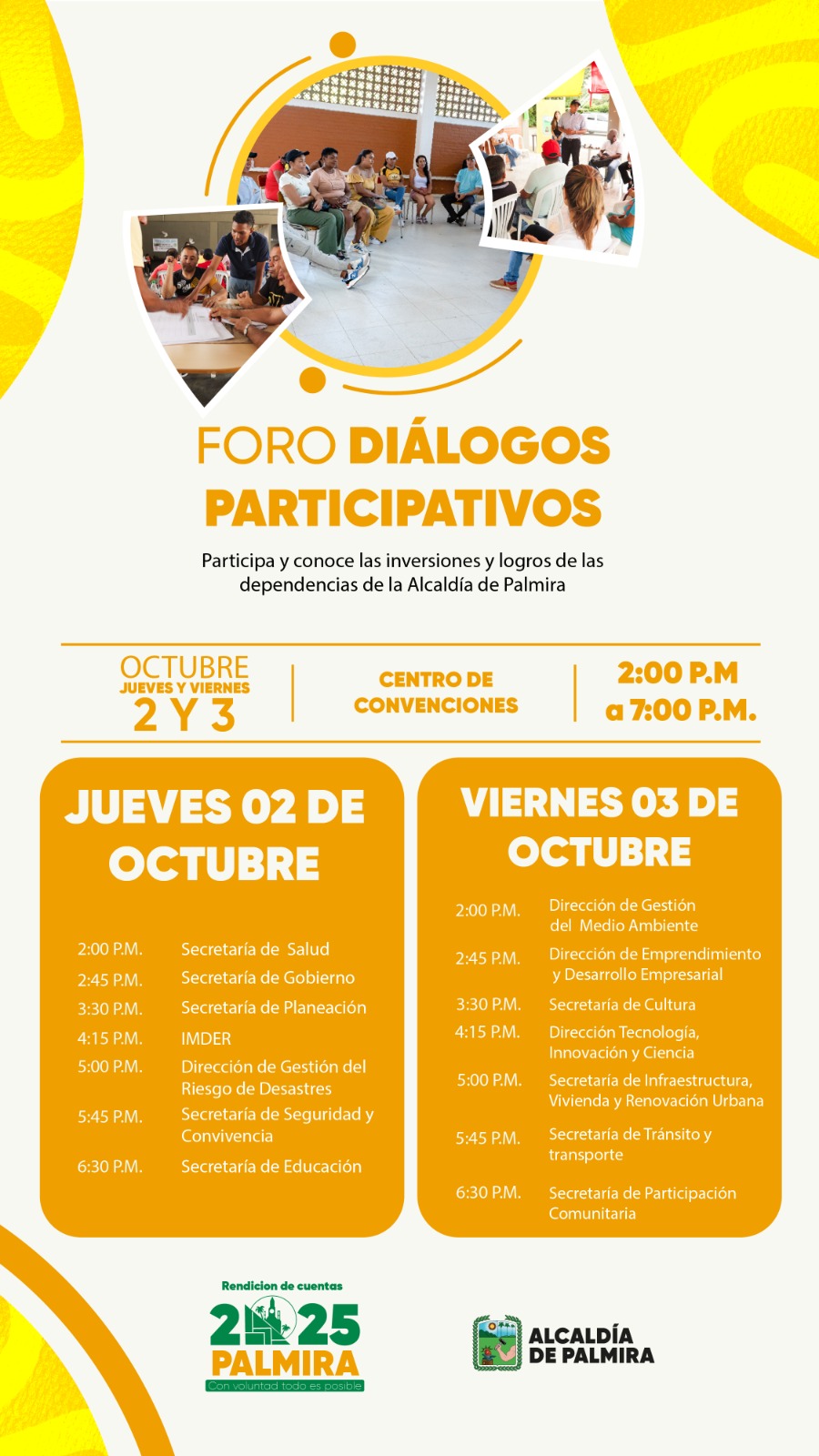foro dialogos participativos
