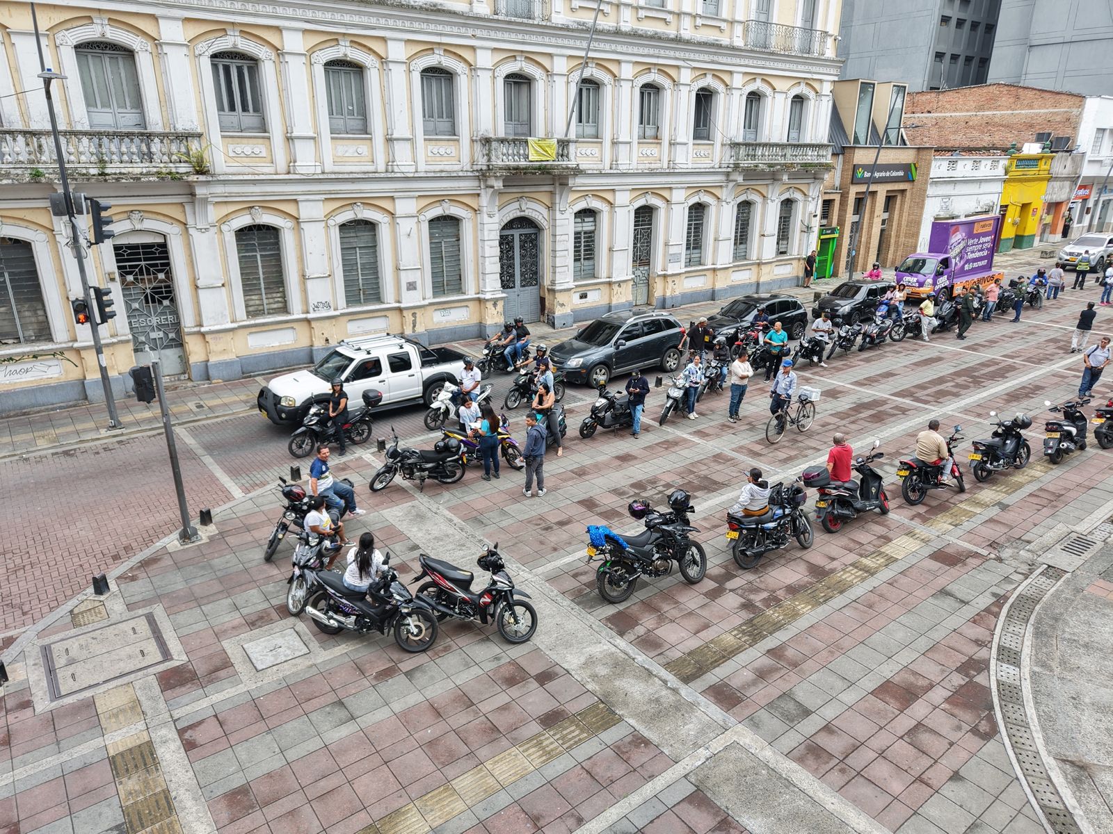 jornada marcación de motos