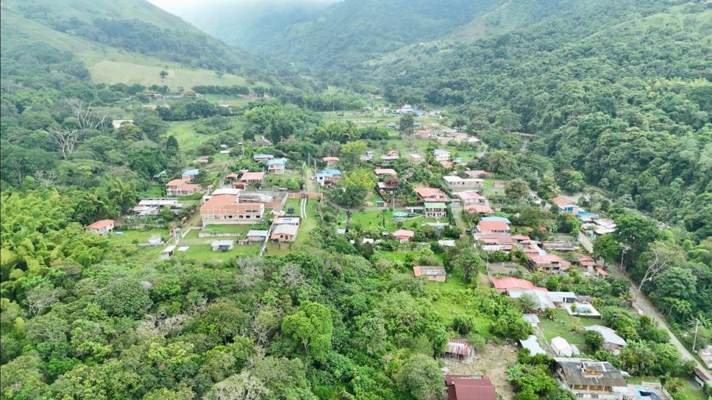 panoramica corregimiento de calucé