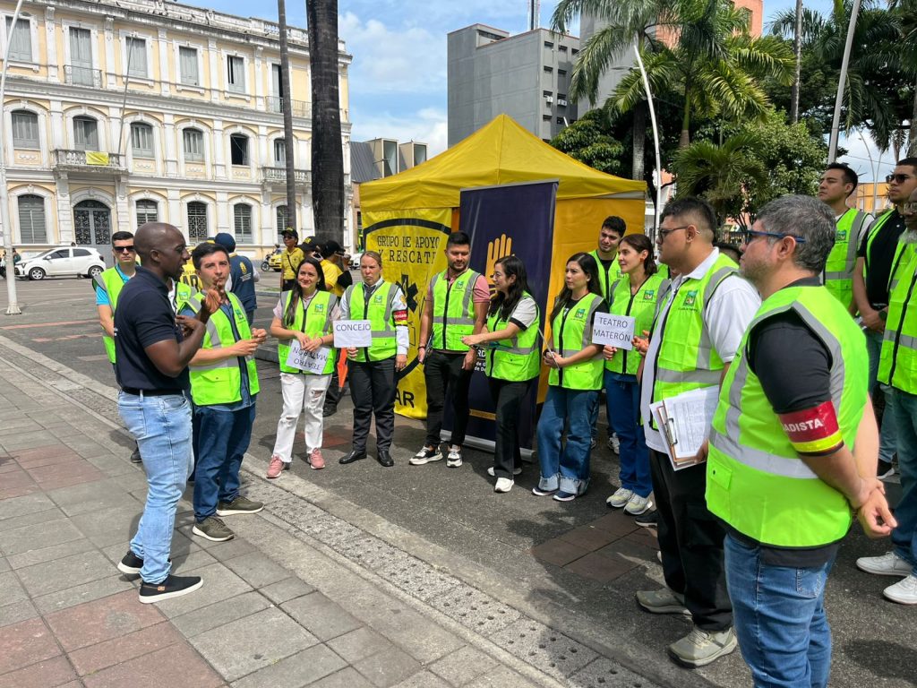 Cerca de 9.000 personas de 92 entidades entre públicas y privadas de Palmira, participaron en el Simulacro Nacional de Emergencia