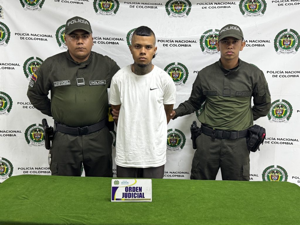 Capturado en Palmira alias “Morocho”, requerido por homicidio en grado de tentativa y porte ilegal de armas