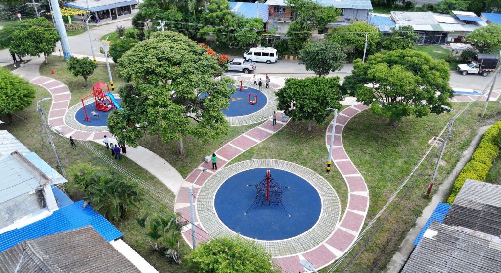 nuevo complejo deportivo y cultural en el barrio la palmirana