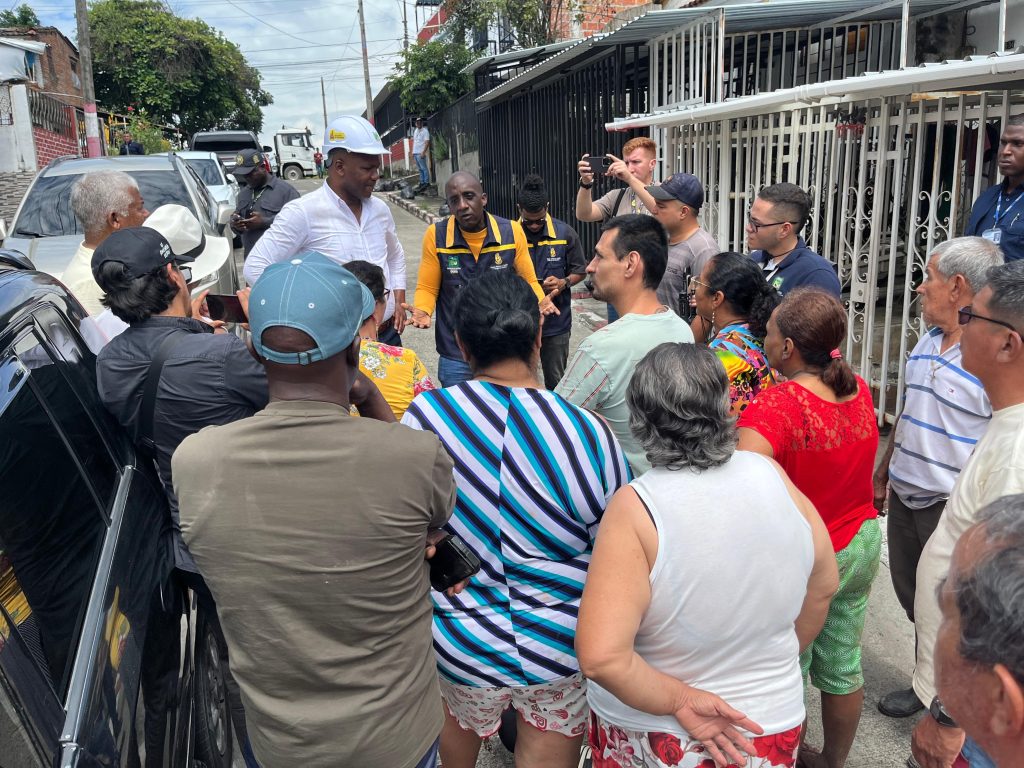 Comunidad de Monteclaro y La Buitrera agradeció la atención oportuna de la Alcaldía, ante las emergencias por las fuertes lluvias