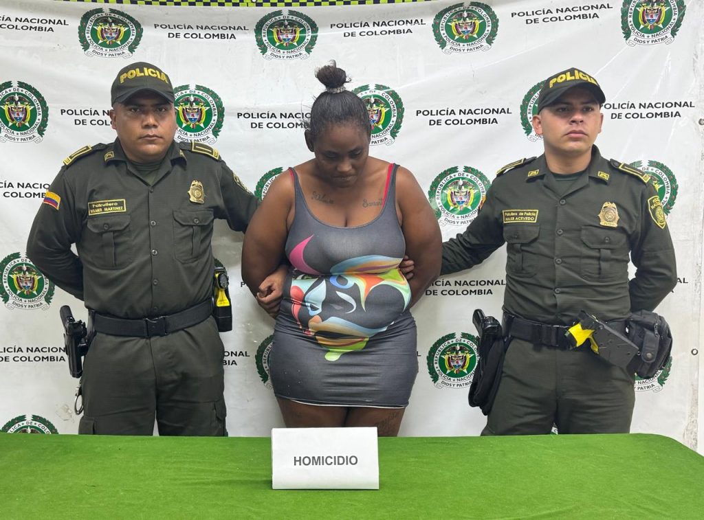 capturada en barrio Alfonso Lopez