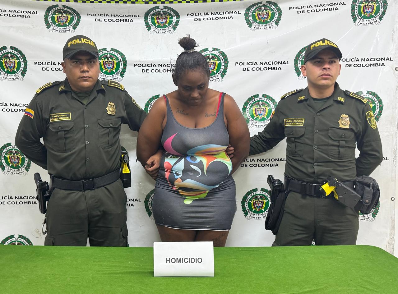 capturada en barrio Alfonso Lopez