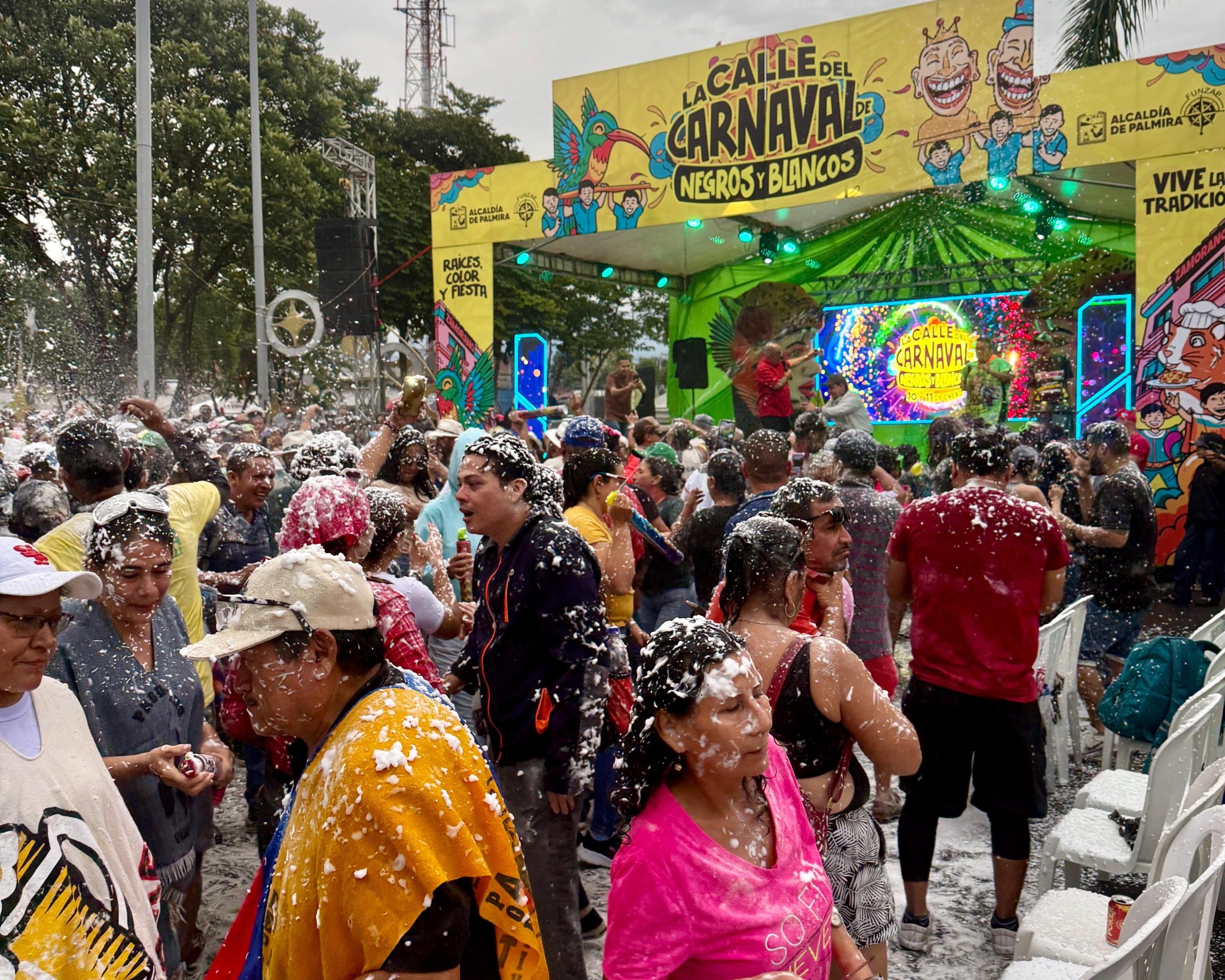 calle del carnaval en palmira