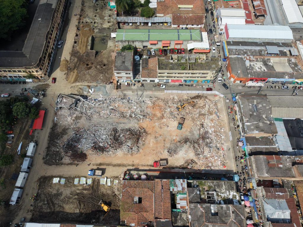 avance obras en renovación galeria