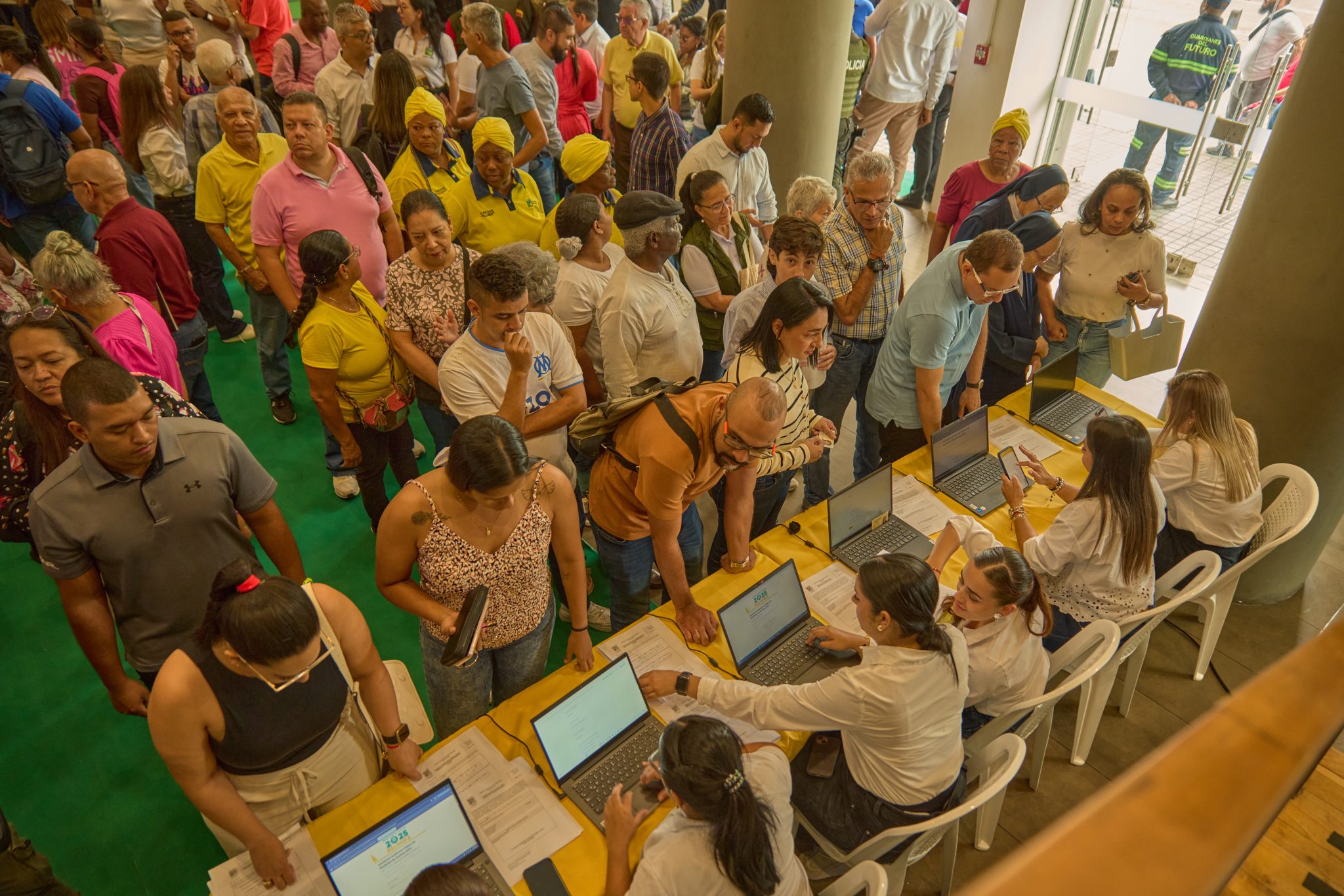 Registro ciudadanos en audiencia rendición de cuentas 2025